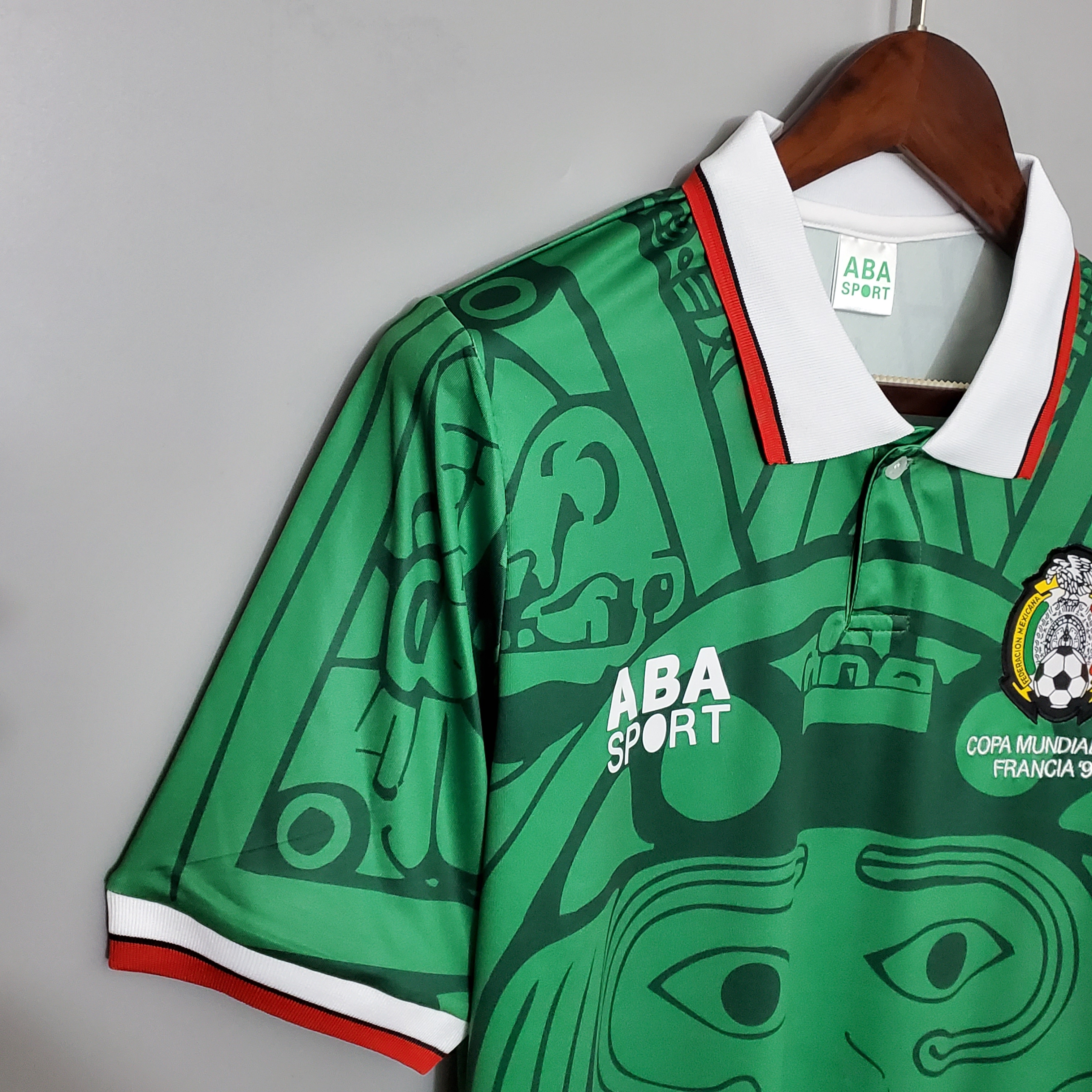 1998 Mexico World Cup Home Retro Jersey - view 7