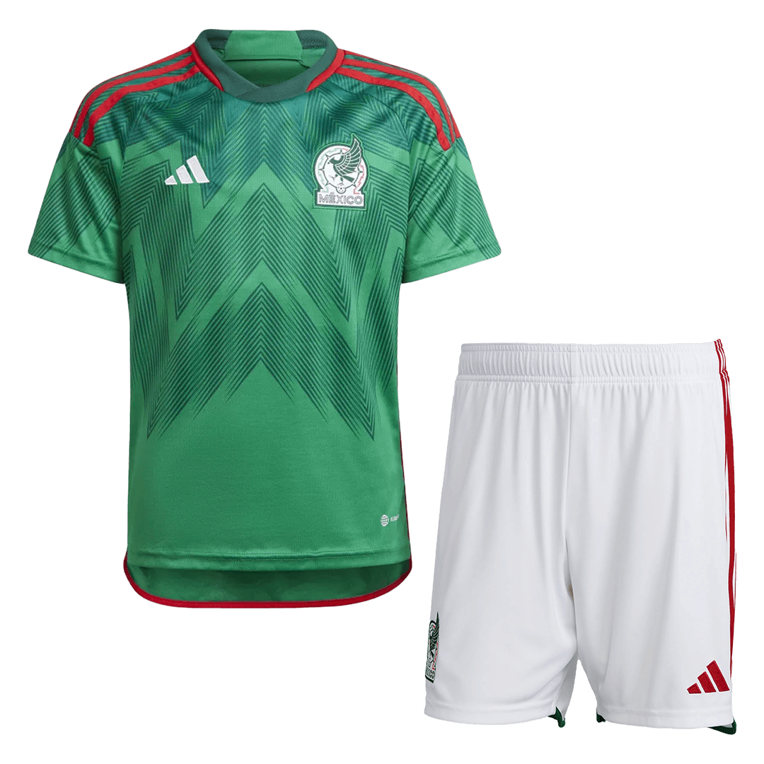 2022 Mexico World Cup Home Kit Jersey+Shorts