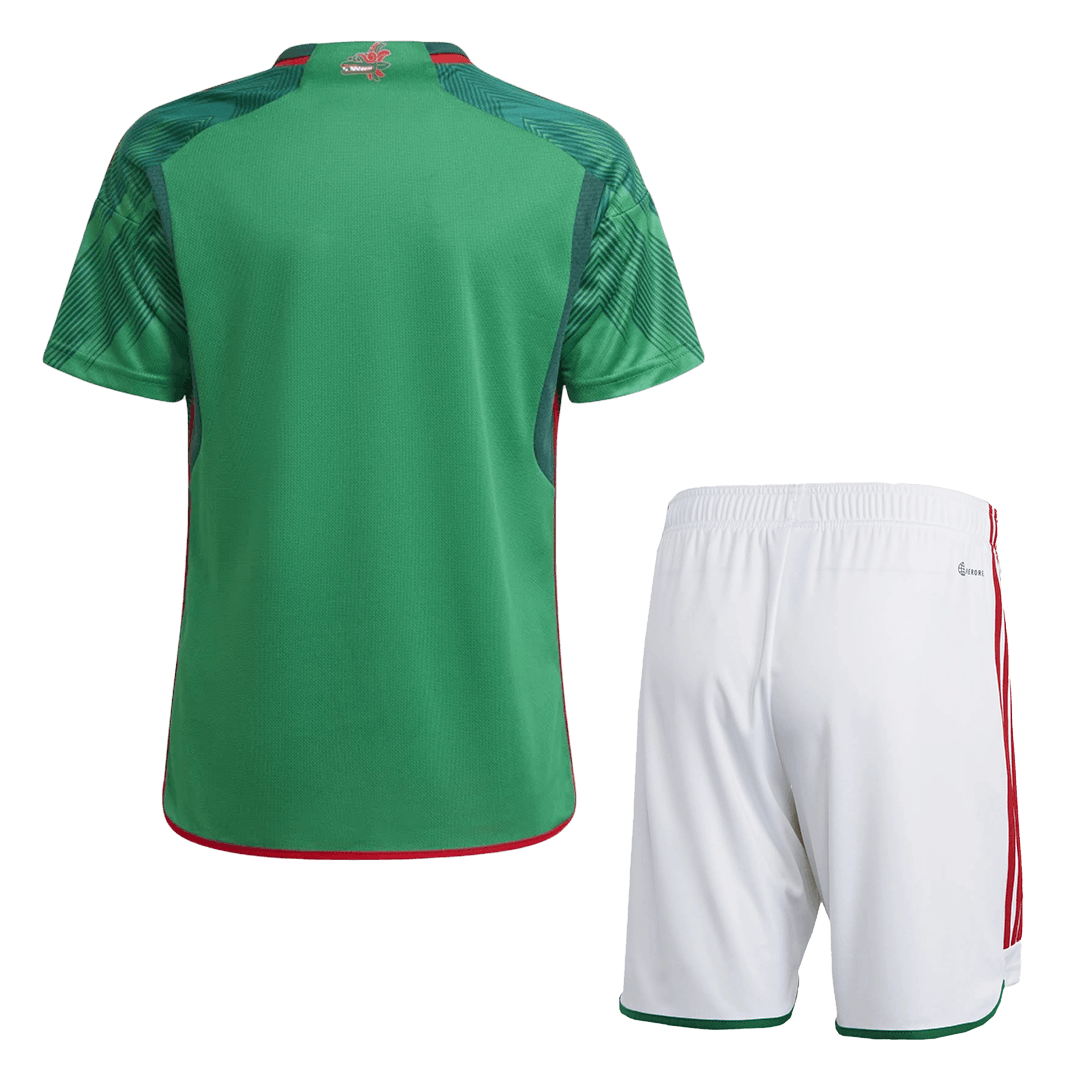 2022 Mexico World Cup Home Kit Jersey+Shorts - view 3