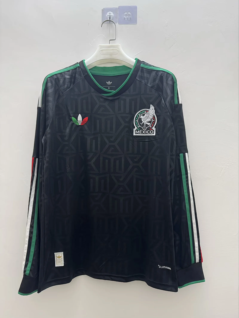 2026 Mexico World Cup Third Away Soccer Jersey Long Sleeve