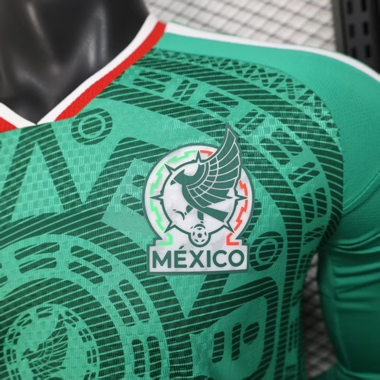 2026 Mexico World Cup Home Soccer Jersey Player Version Long Sleeve - view 10