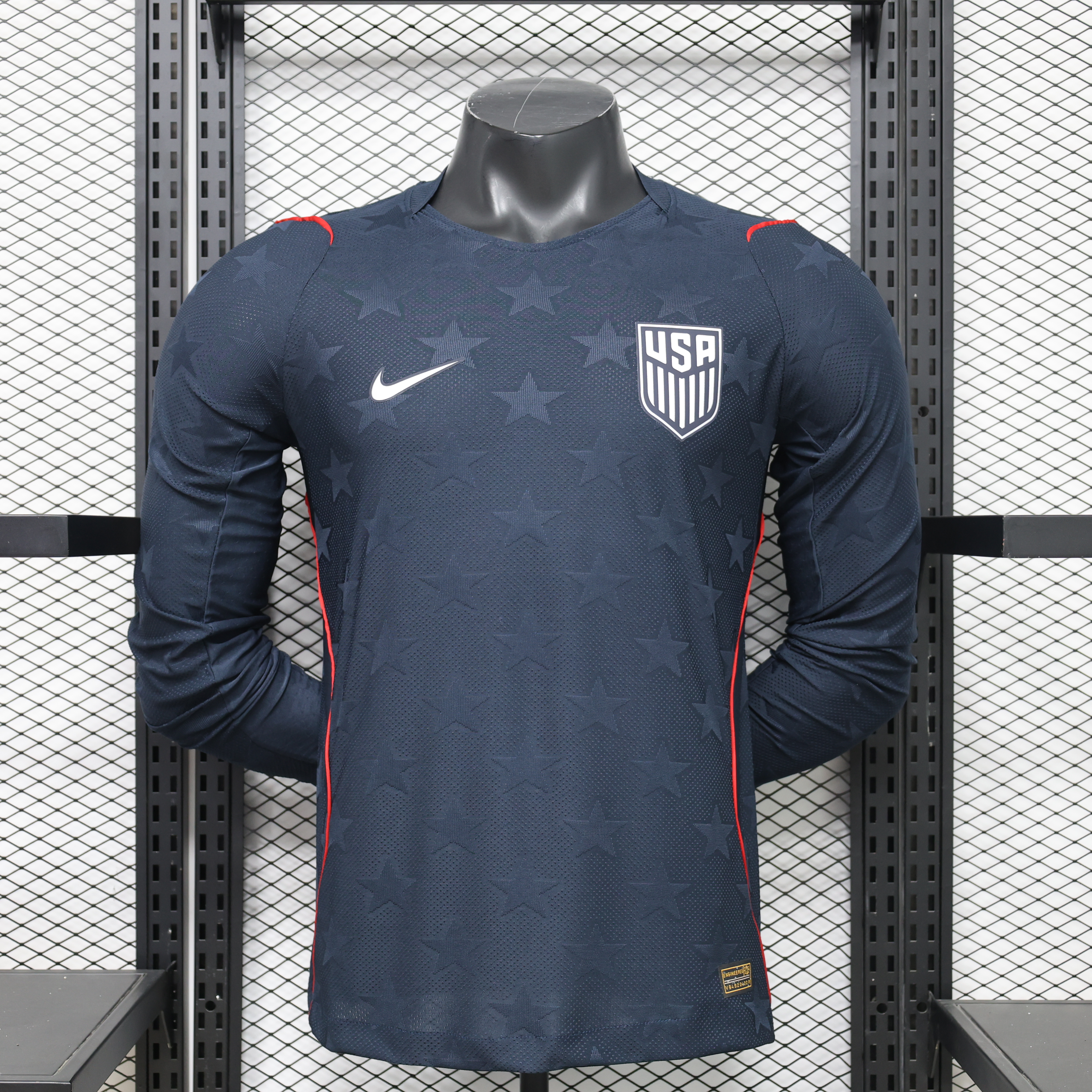 2026 USA Away World Cup Soccer Match Jersey Long Sleeve