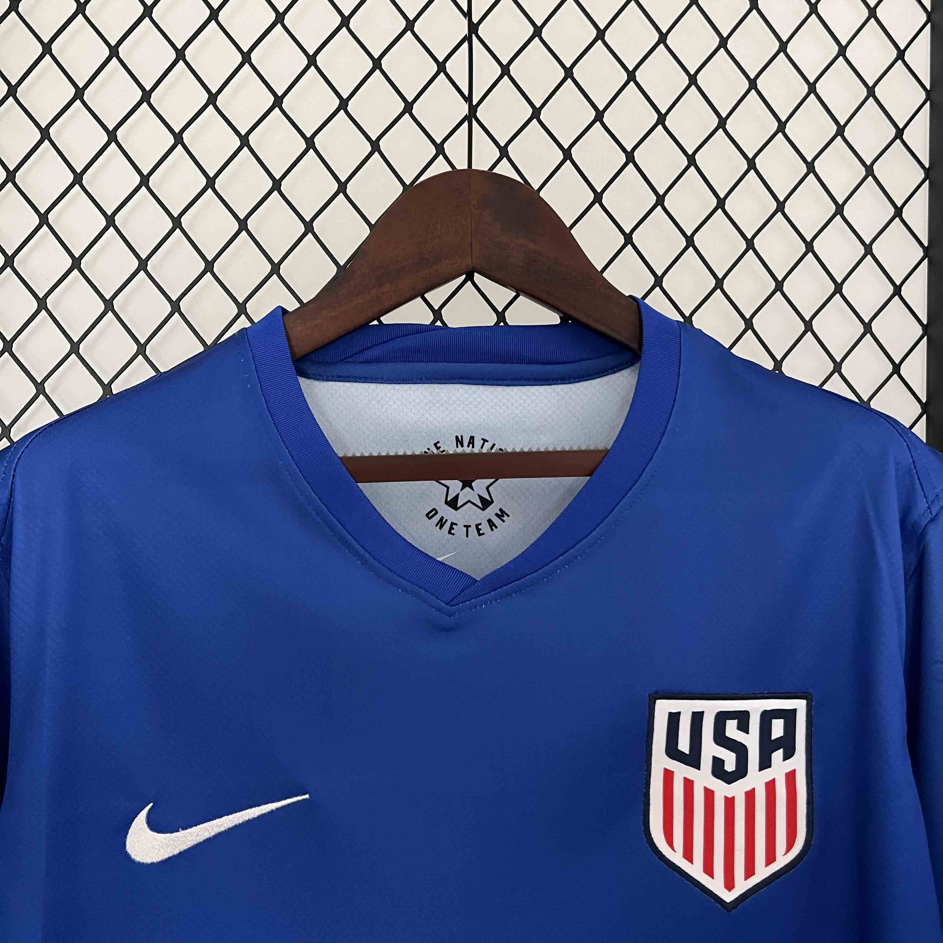 Pulisic #10  USMNT Copa America Away Soccer Jersey 2024 - view 8