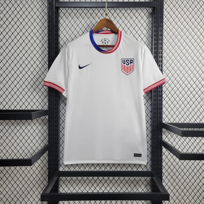 Pulisic #10 USMNT Copa America Home Soccer Jersey 2024