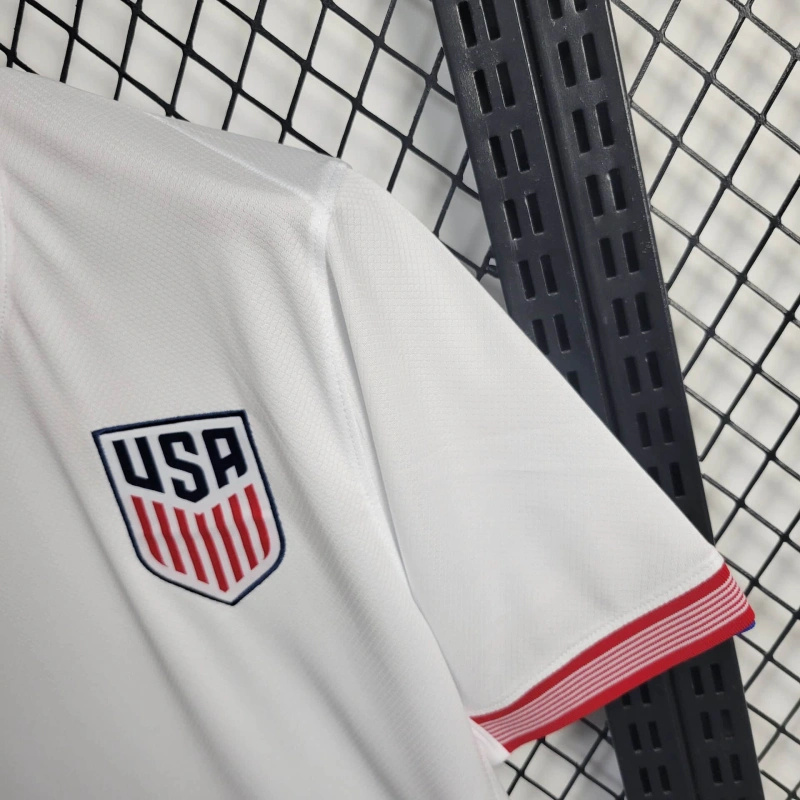 Pulisic #10 USMNT Copa America Home Soccer Jersey 2024 - view 9