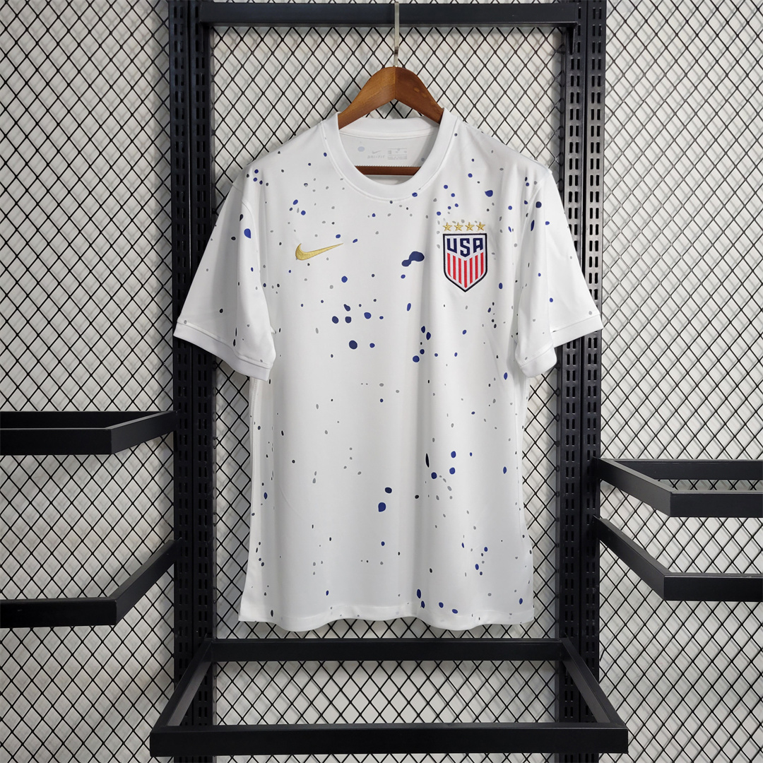 2023 US  World Cup Home Fan Edition Soccer Jersey