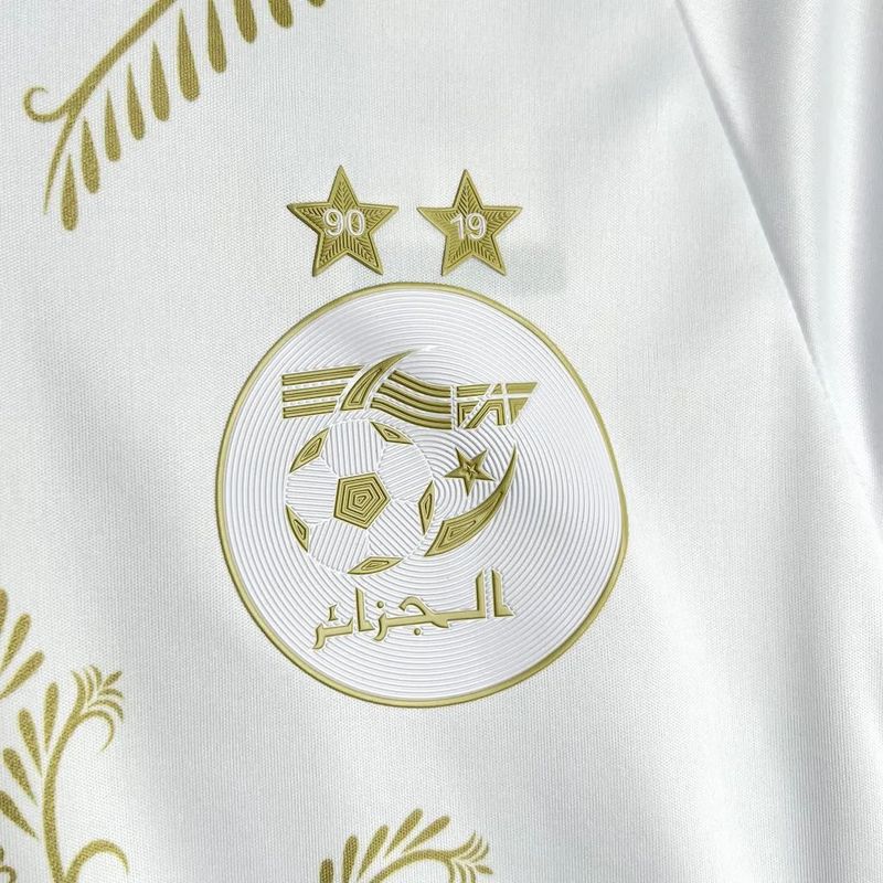 24-25 Algeria White Soccer Jersey Special Edition - view 6