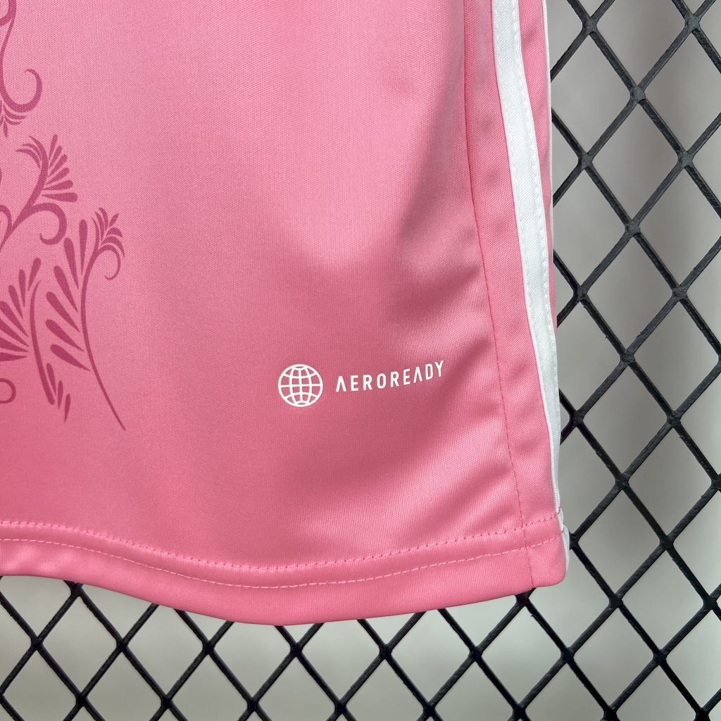 24-25 Algeria Soccer Jersey Pink - view 7