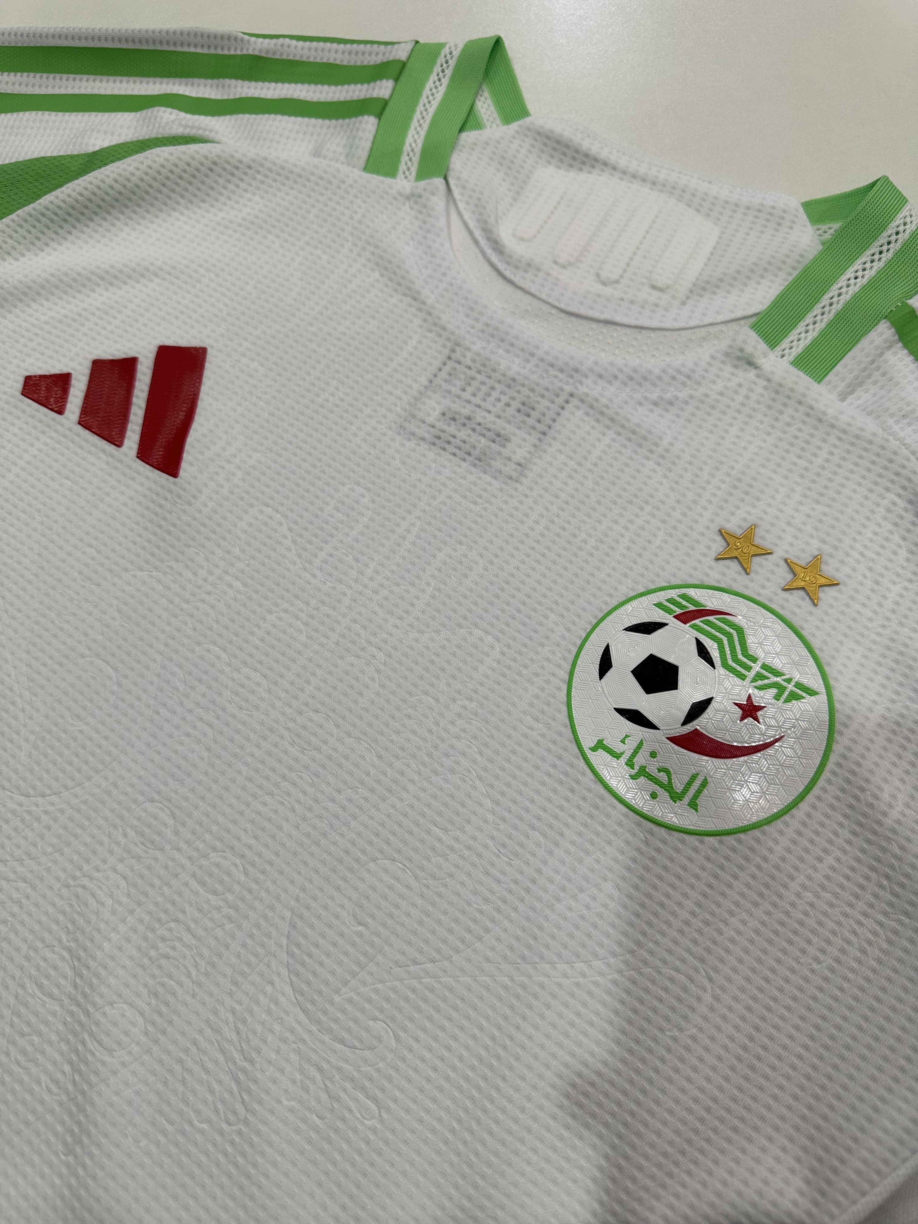 24-25 Algeria Home Soccer Jersey Player Version - view 3