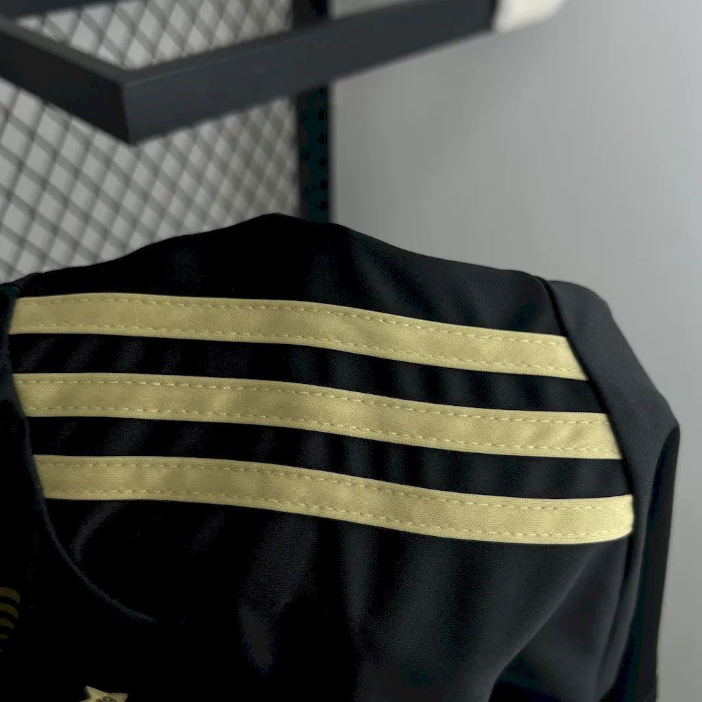 24-25 Algeria Soccer Jersey Black - view 5