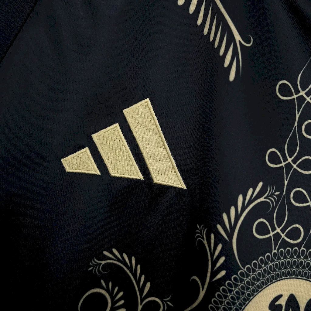 24-25 Algeria Soccer Jersey Black - view 7