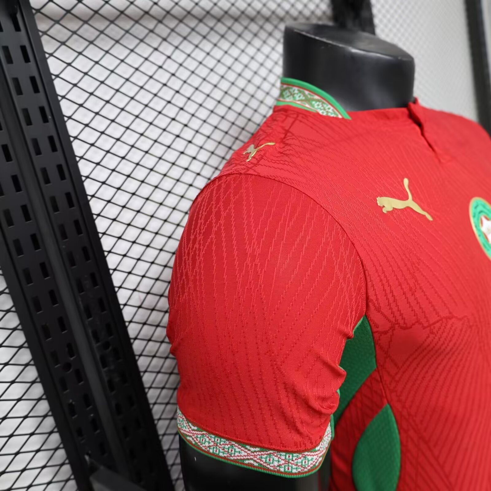 2026 Morocco Home World Cup Soccer Jersey Player Version - view 3