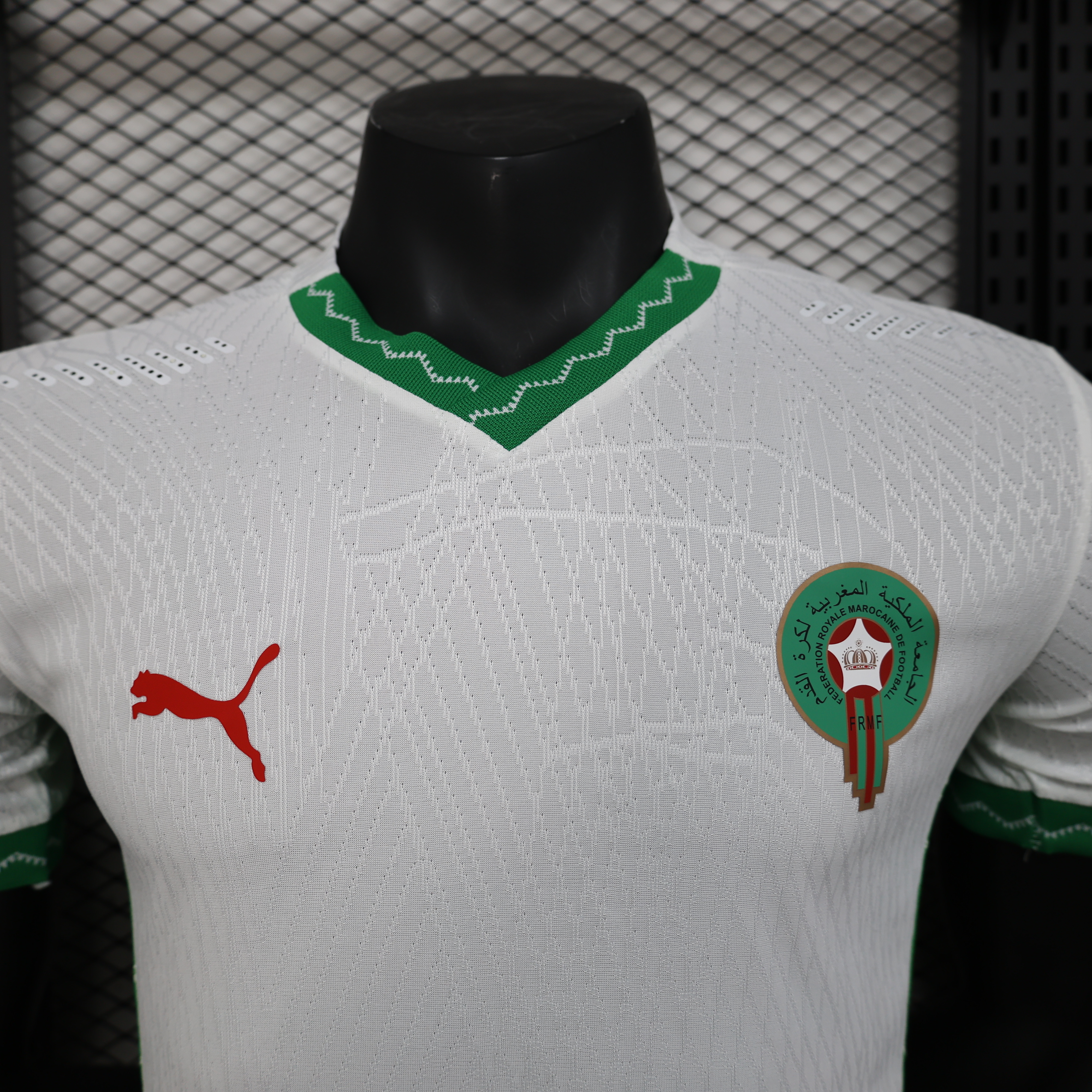 25-26 Morocco Away Soccer Jersey Player Version - view 5