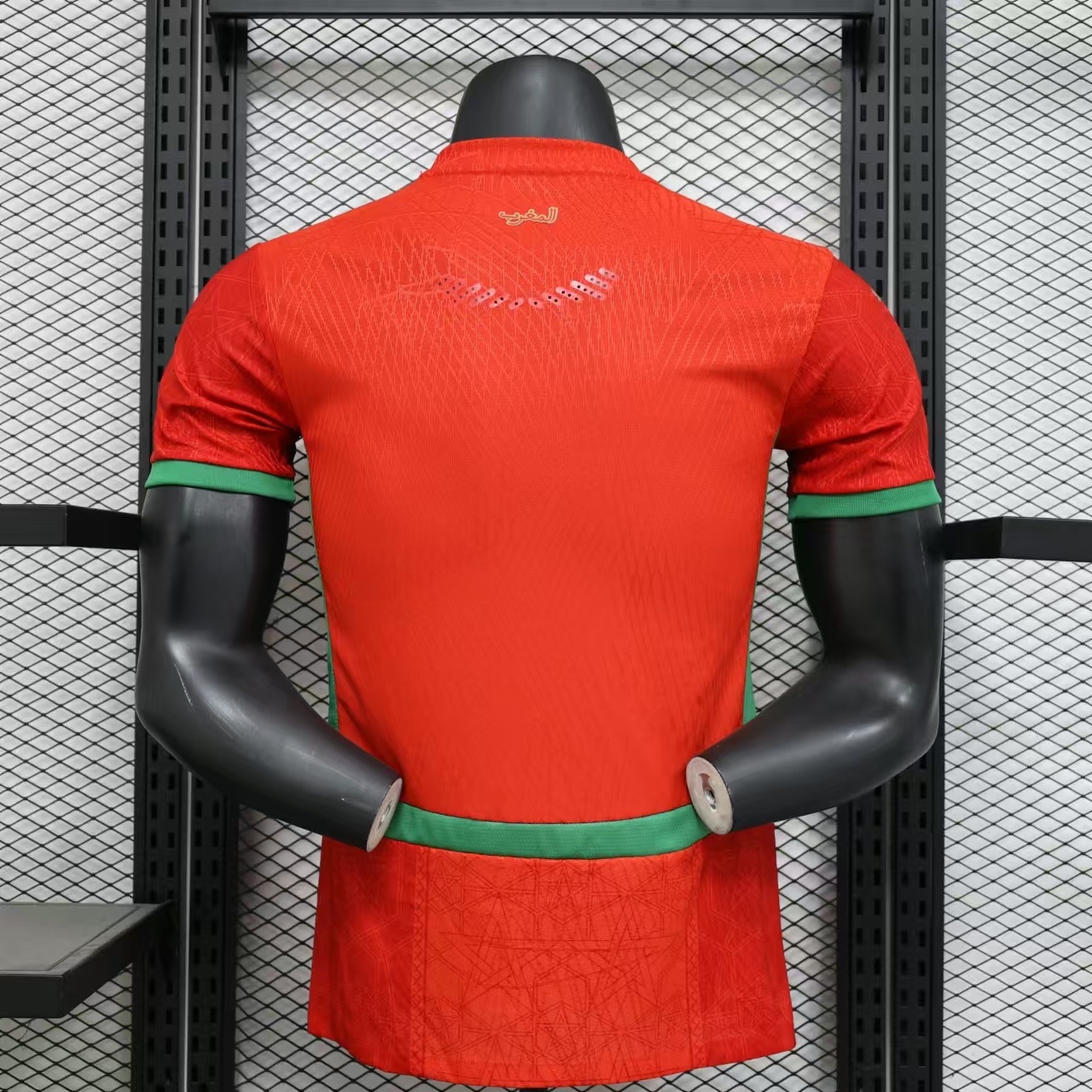 25-26 Morocco Home Soccer Jersey Player Version - view 3