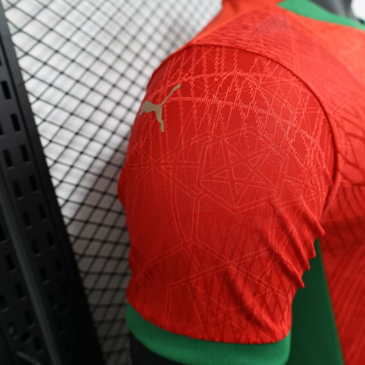 25-26 Morocco Home Soccer Jersey Player Version - view 6