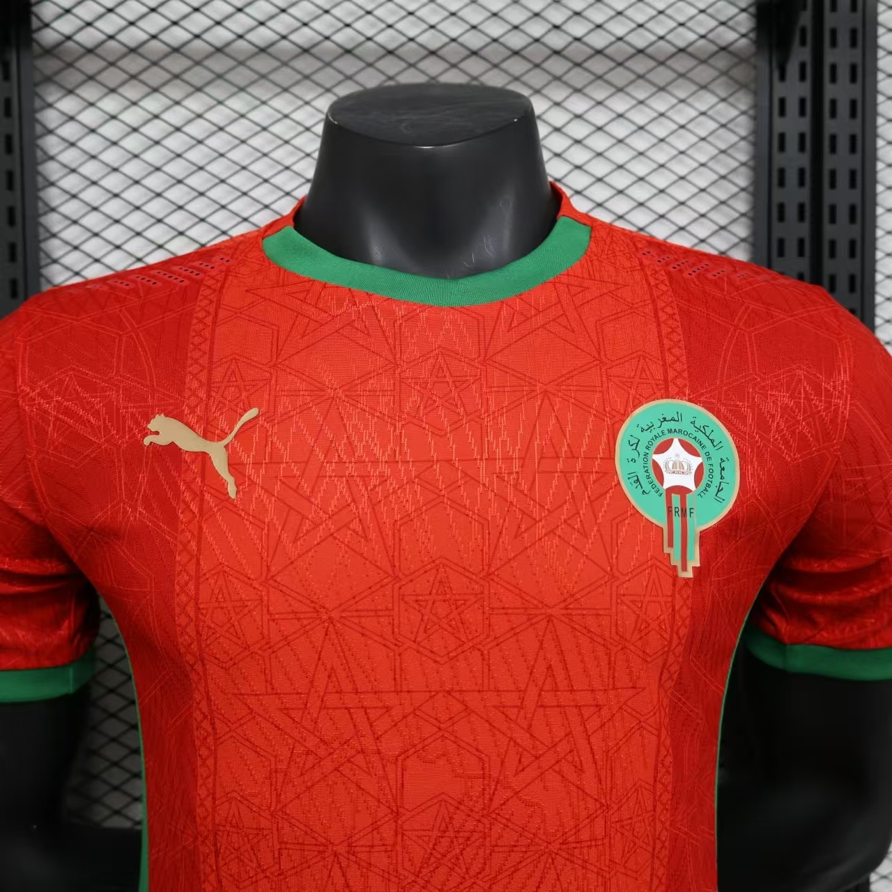 25-26 Morocco Home Soccer Jersey Player Version - view 8