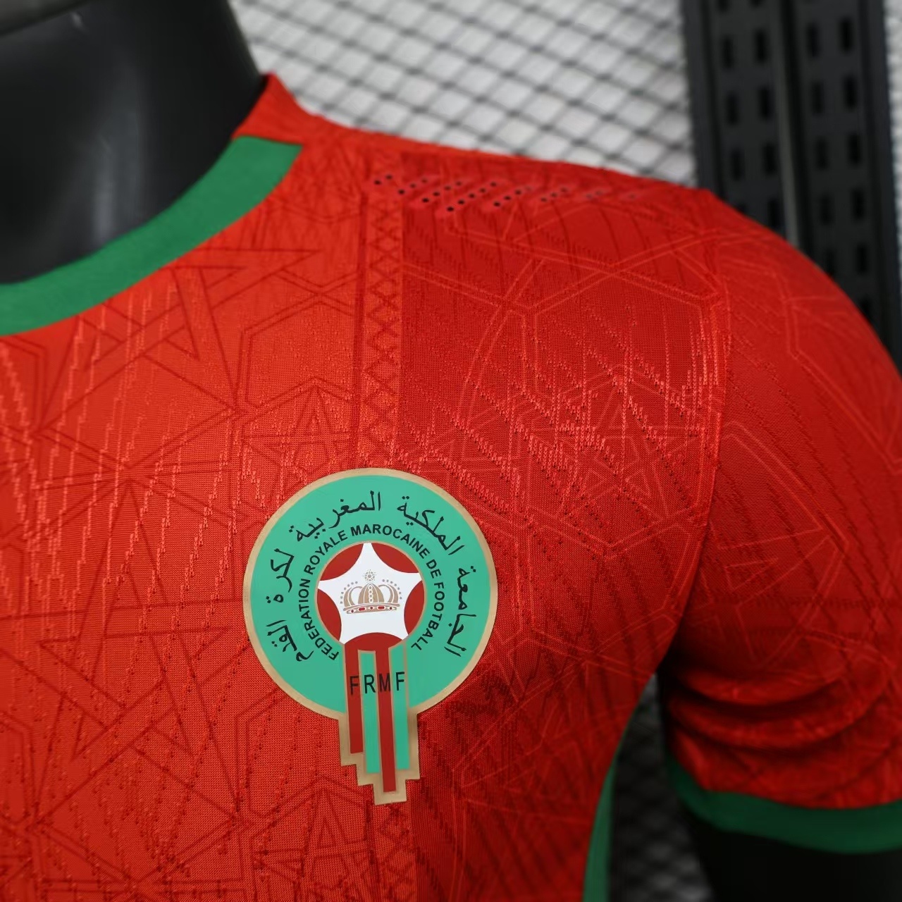 25-26 Morocco Home Soccer Jersey Player Version - view 11