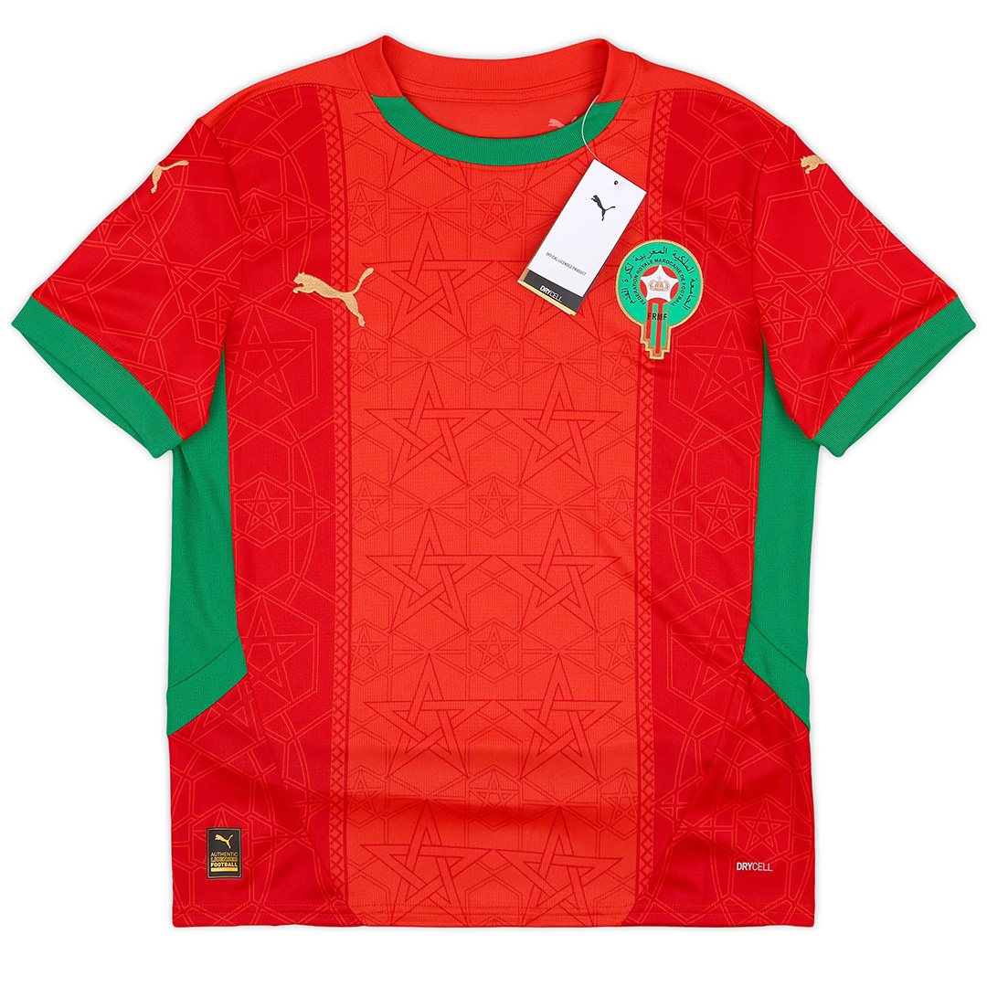 24-25 Morocco Home Soccer Jersey - view 13