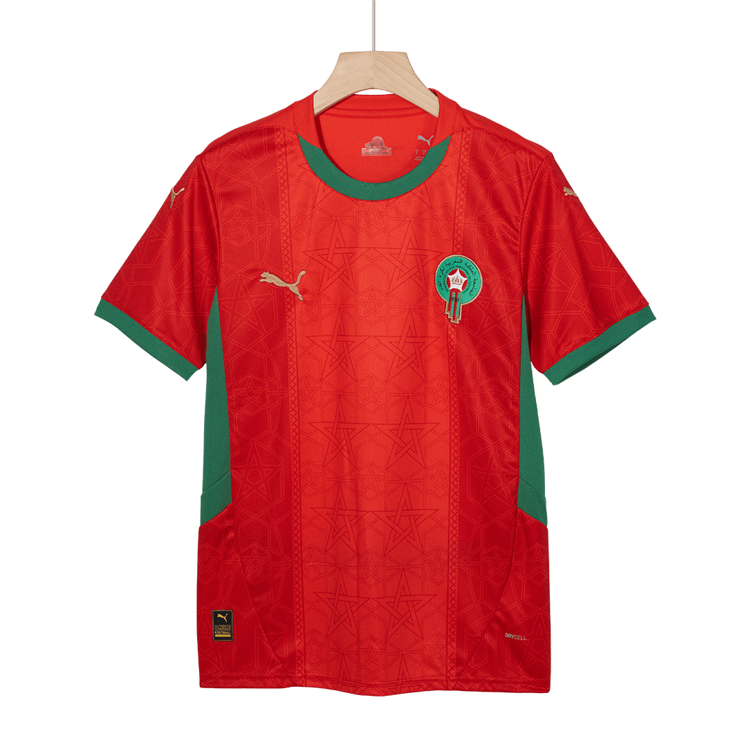 24-25 Morocco Home Soccer Jersey - view 5