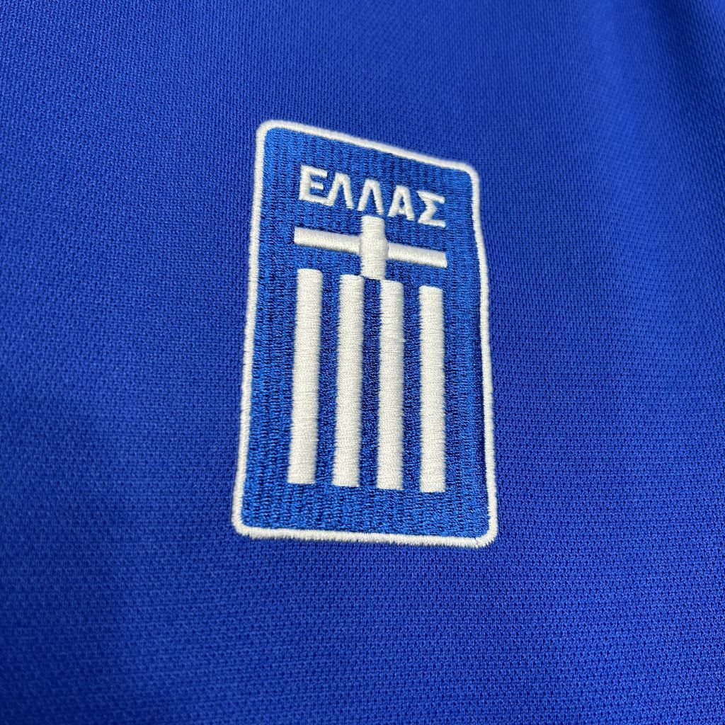 2004 Greece Euro Cup Home Football Retro Jersey - view 3