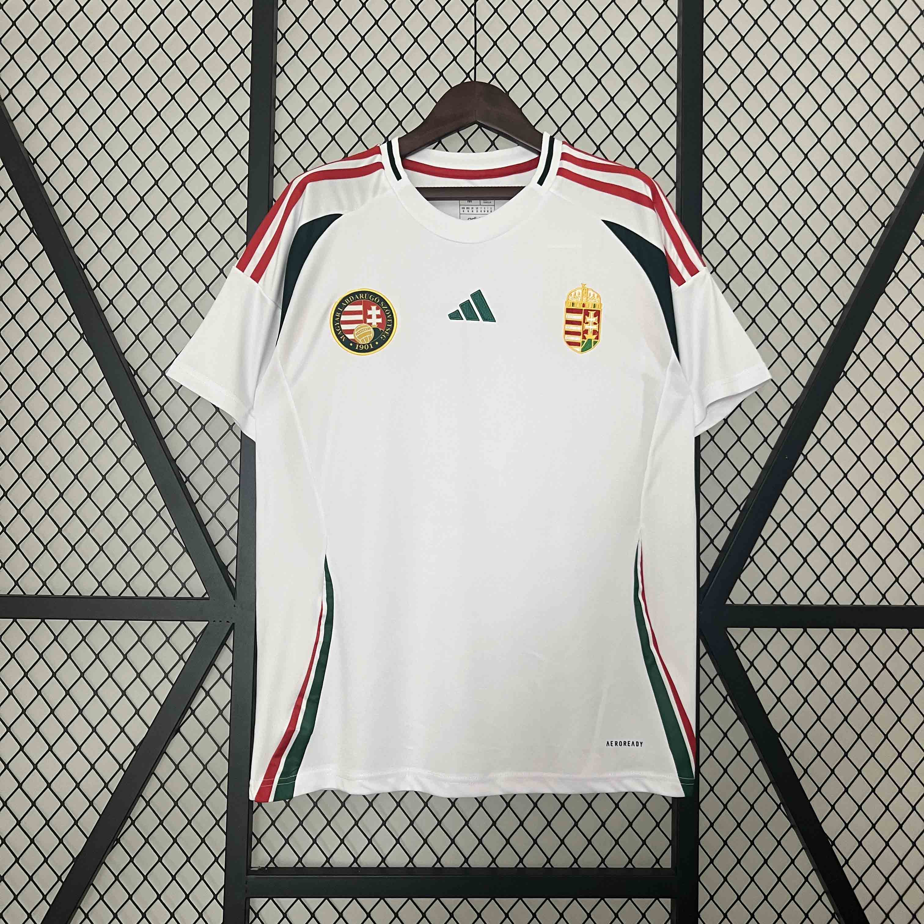 2024 Hungary Euro Cup Away Football Jersey