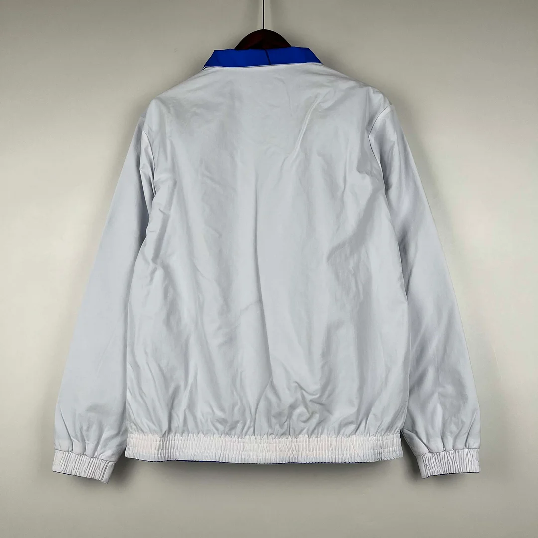 2023-2024 Italy Reversible Windbreaker （White-Blue）Soccer Jersey 1:1 Thai Quality - view 12