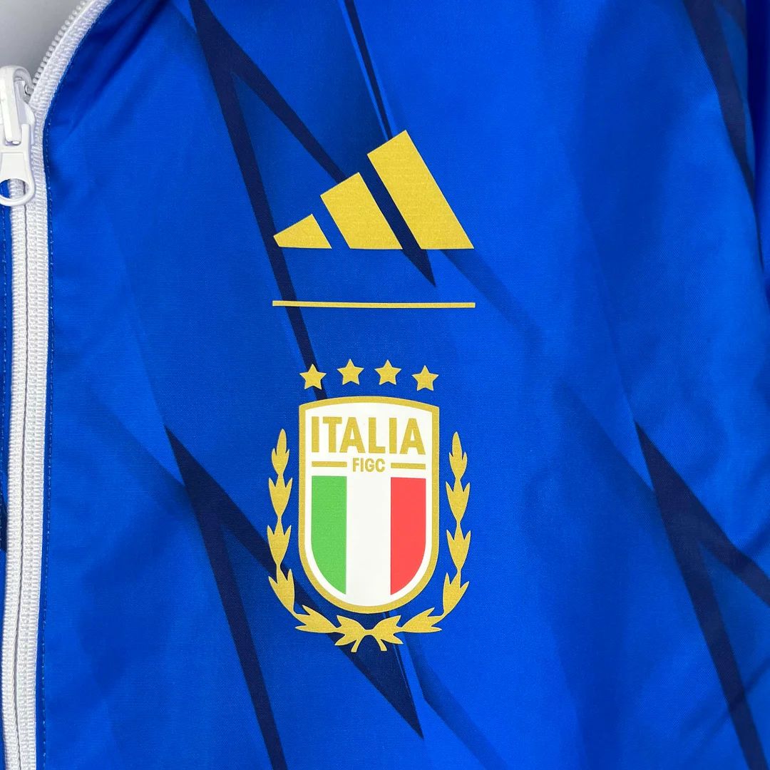 2023-2024 Italy Reversible Windbreaker （White-Blue）Soccer Jersey 1:1 Thai Quality - view 11