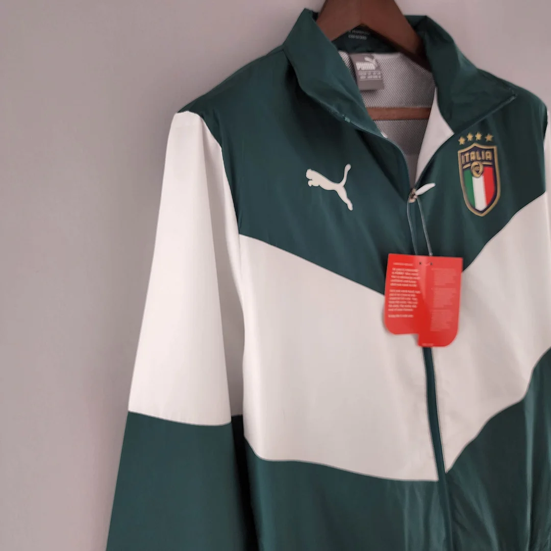 2022 Italy Windbreaker White-Green - view 6