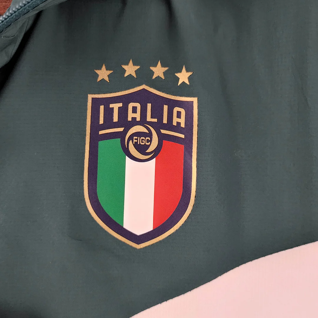 2022 Italy Windbreaker White-Green - view 7