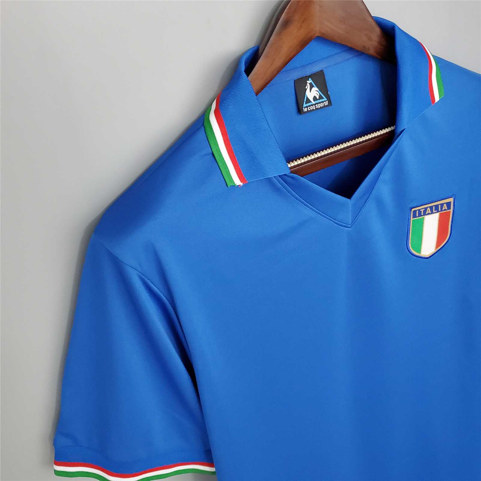 1982 Italy Home World Cup Retro Jersey - view 4