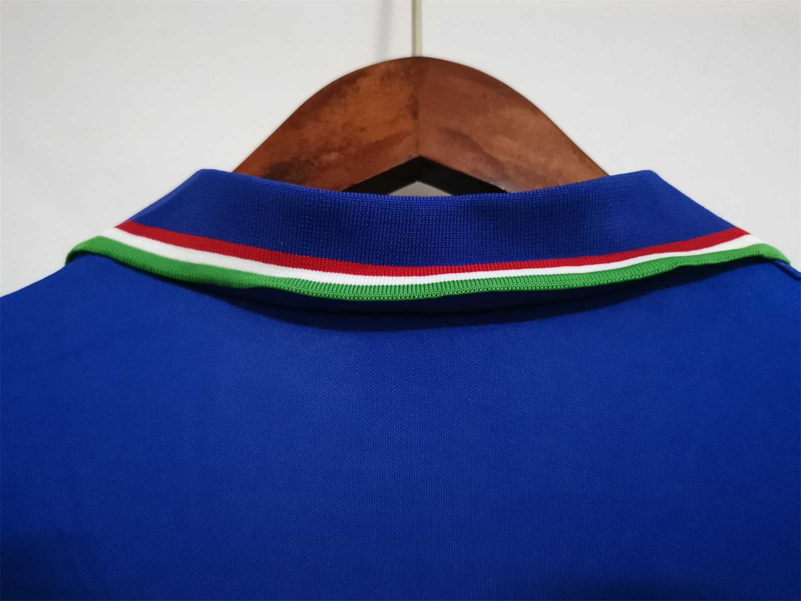1990 Italy Home World Cup Retro Jersey - view 4