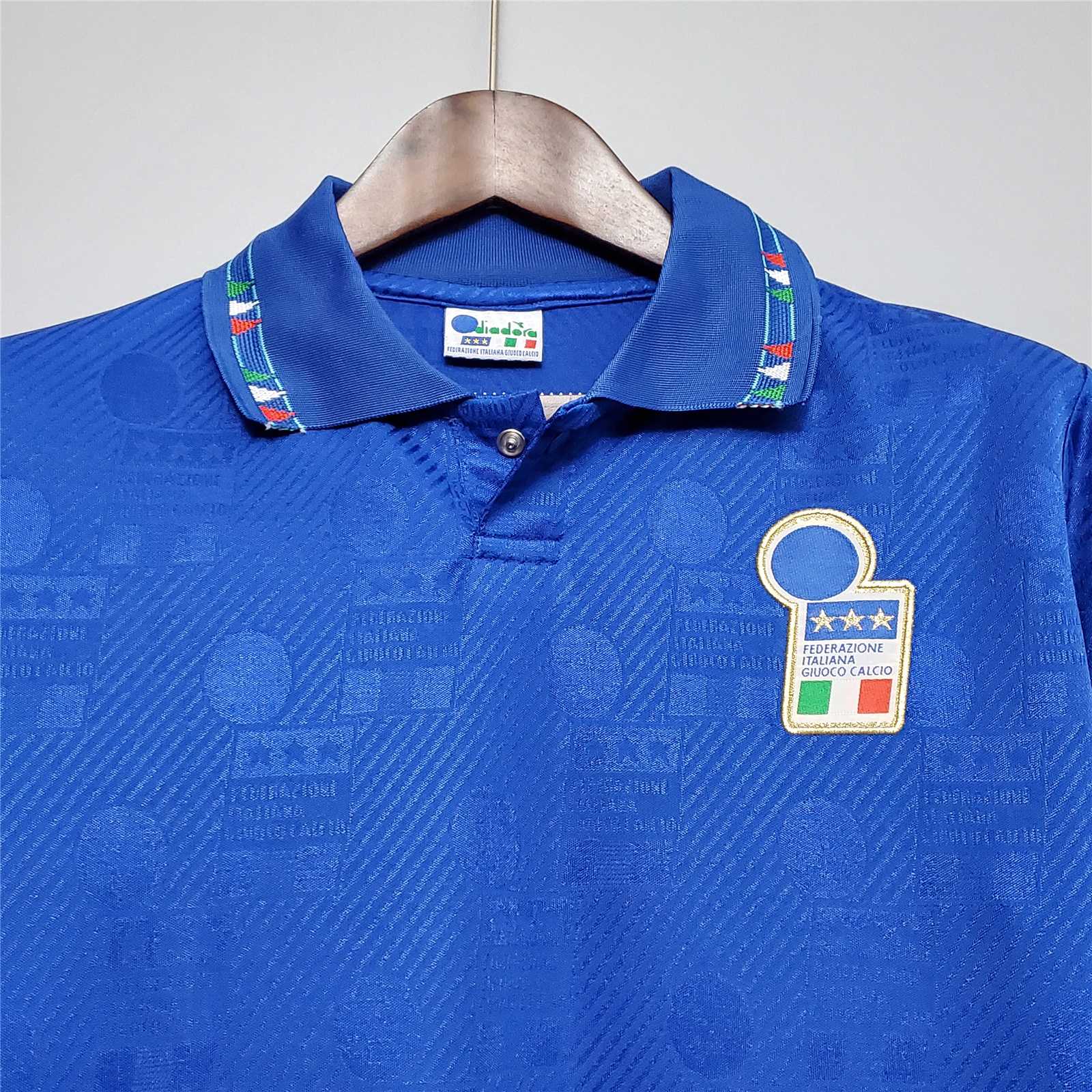 1994 Italy Home World Cup Retro Jersey - view 7