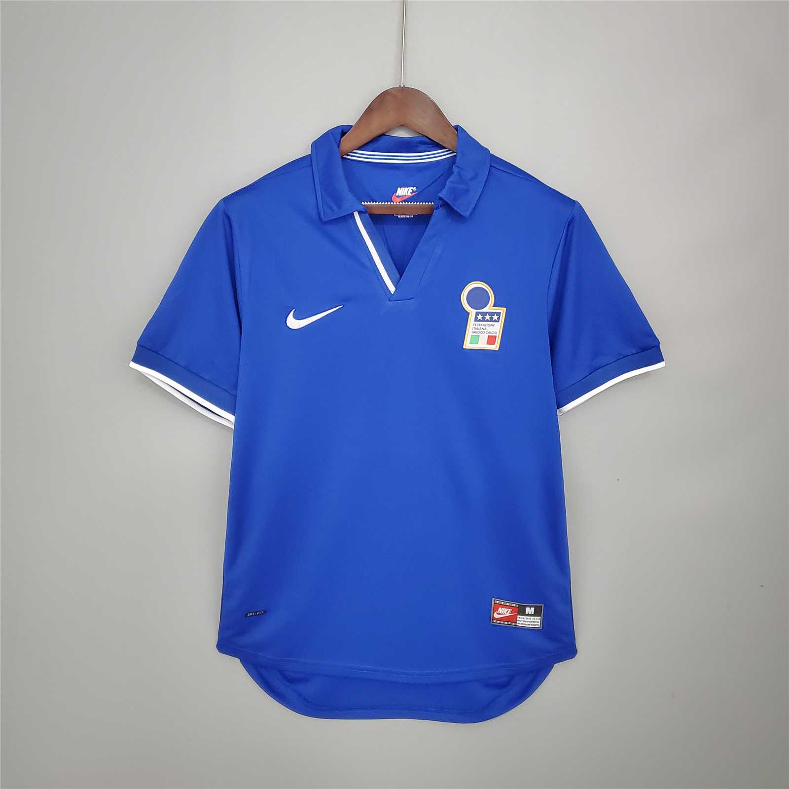1998 Italy Home World Cup Retro Jersey