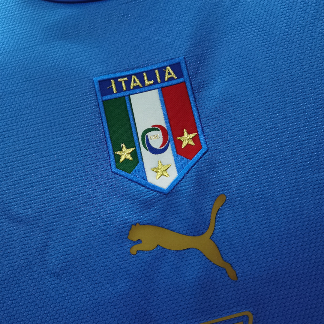 2006 Italy Home World Cup Retro Jersey - view 5