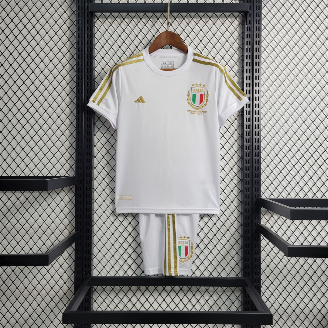 2023 Italy 125th Anniversary Kids Kit Jersey+Shorts