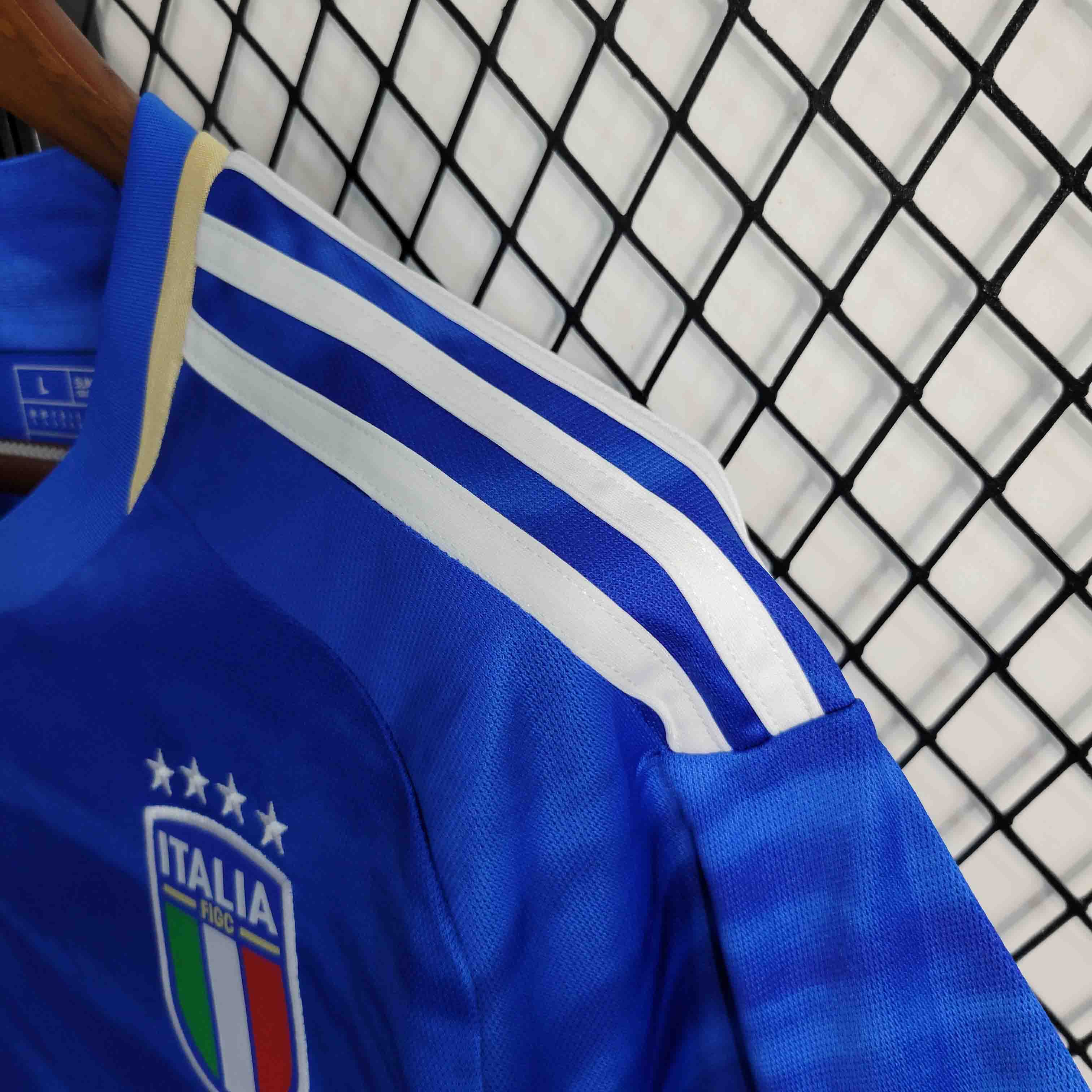 2023/24 Italy Home Jersey Fan Version - view 7