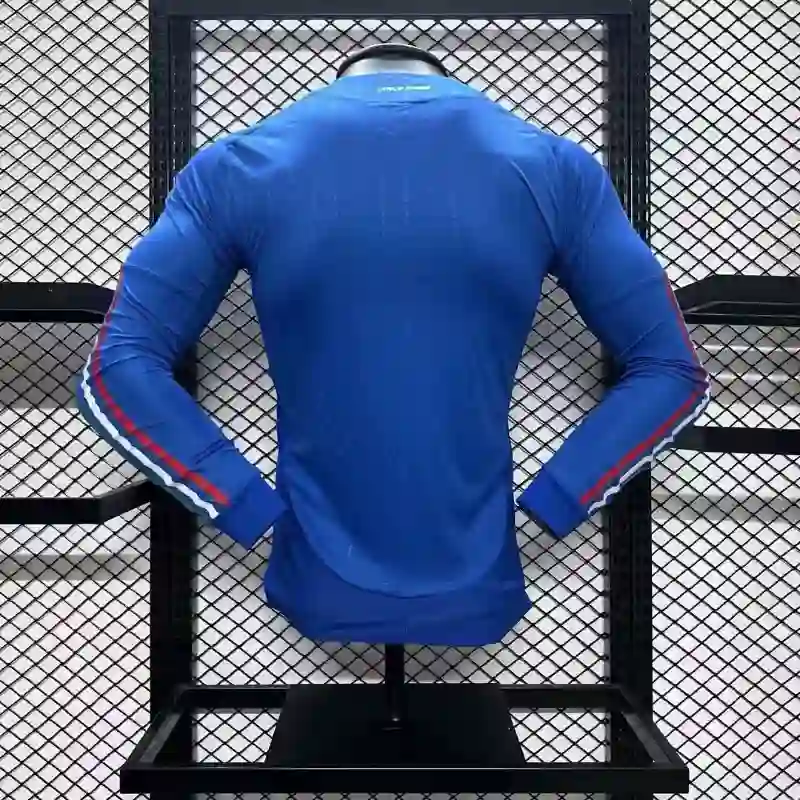 2024 Italy Euro Cup Home Jersey Long Sleeve Player Version - view 9