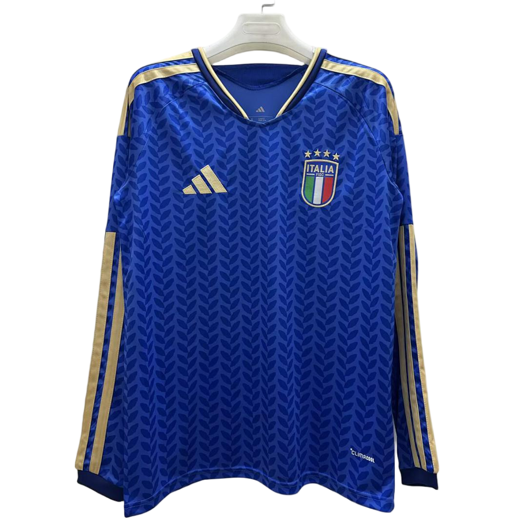 2026 Italy World Cup Home Soccer Jersey Long Sleeve