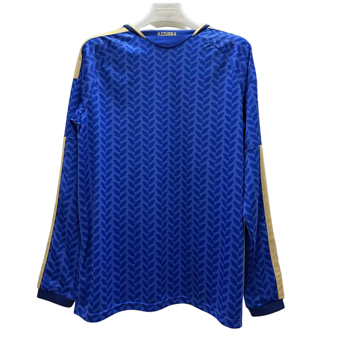 2026 Italy World Cup Home Soccer Jersey Long Sleeve - view 3