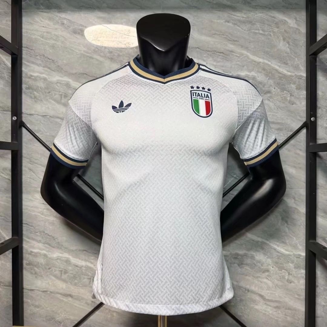 2025-26 Italy World Cup Away Soccer Jersey Player Version