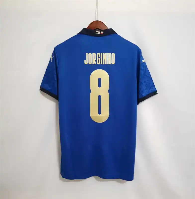 2020 Italy Home Euro Cup Retro Jersey - view 12