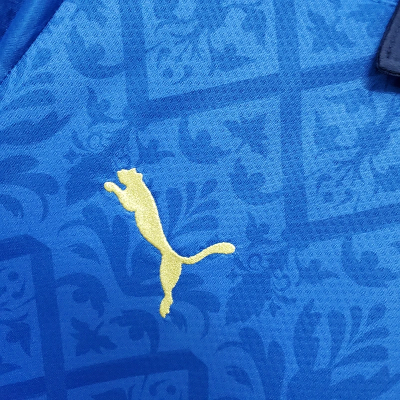 2020 Italy Home Euro Cup Retro Jersey - view 5