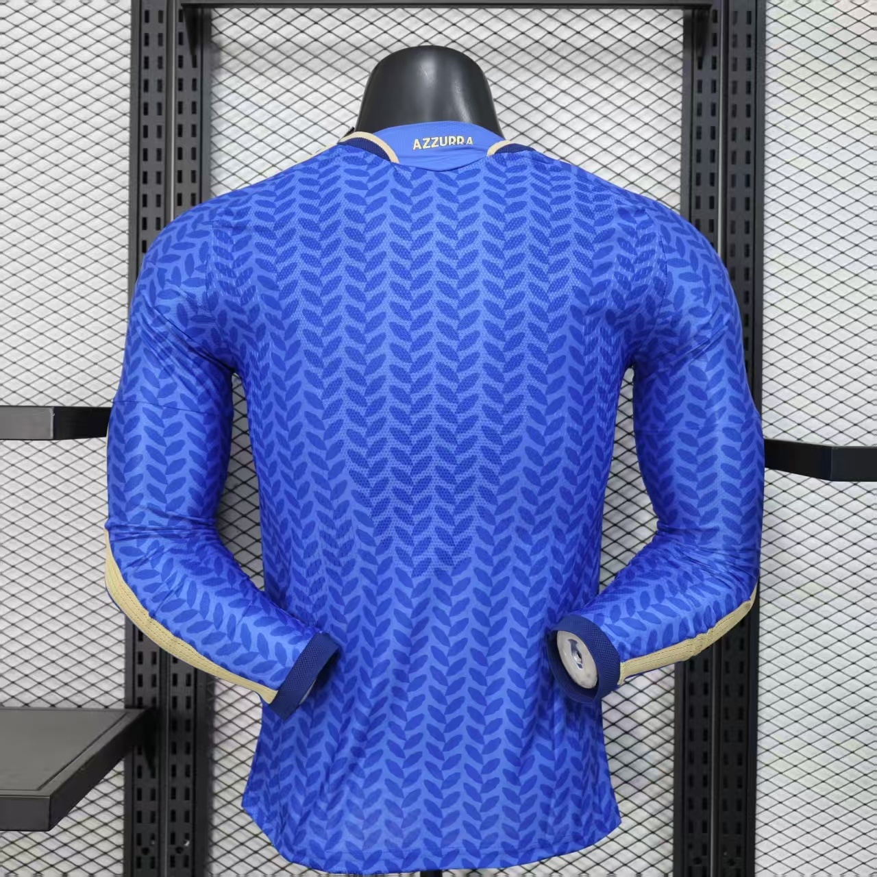 2025-26 Italy World Cup Home Jersey Player Version Long Sleeve - view 3