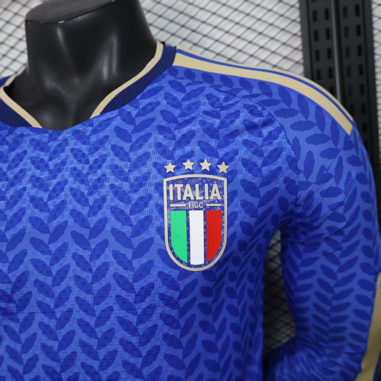 2025-26 Italy World Cup Home Jersey Player Version Long Sleeve - view 6