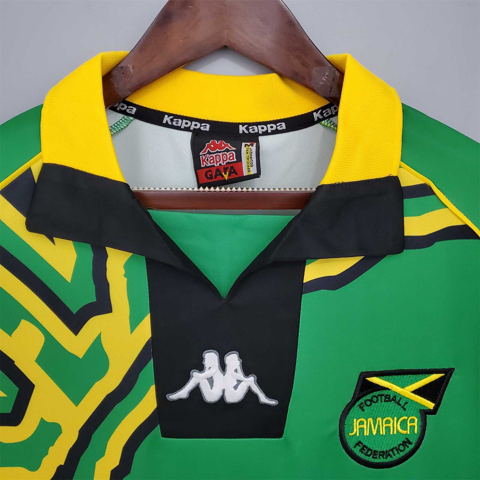 1998 Jamaica Away Soccer Retro Jersey - view 4