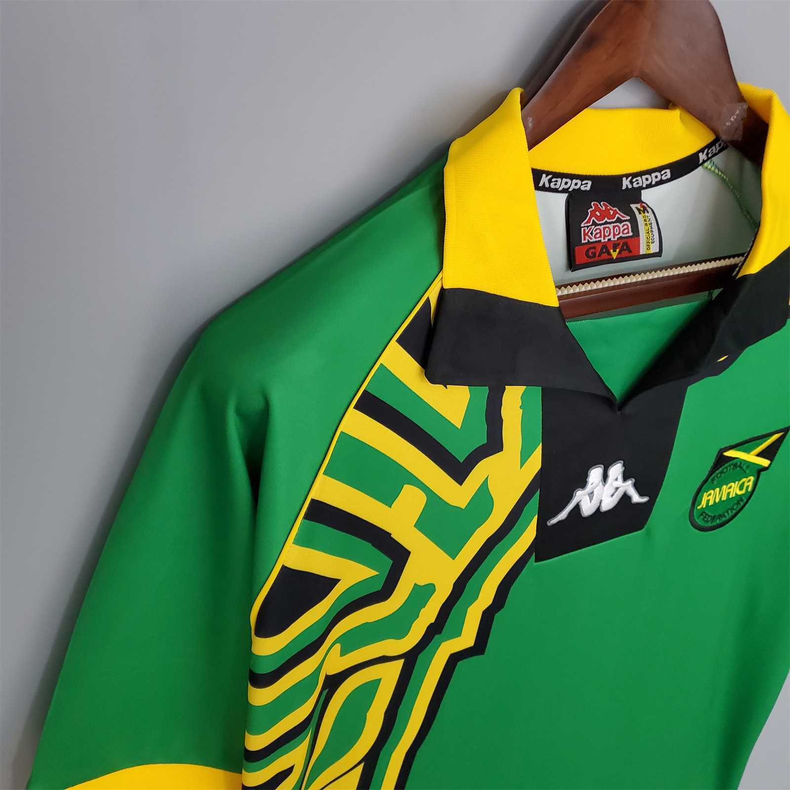 1998 Jamaica Away Soccer Retro Jersey - view 7