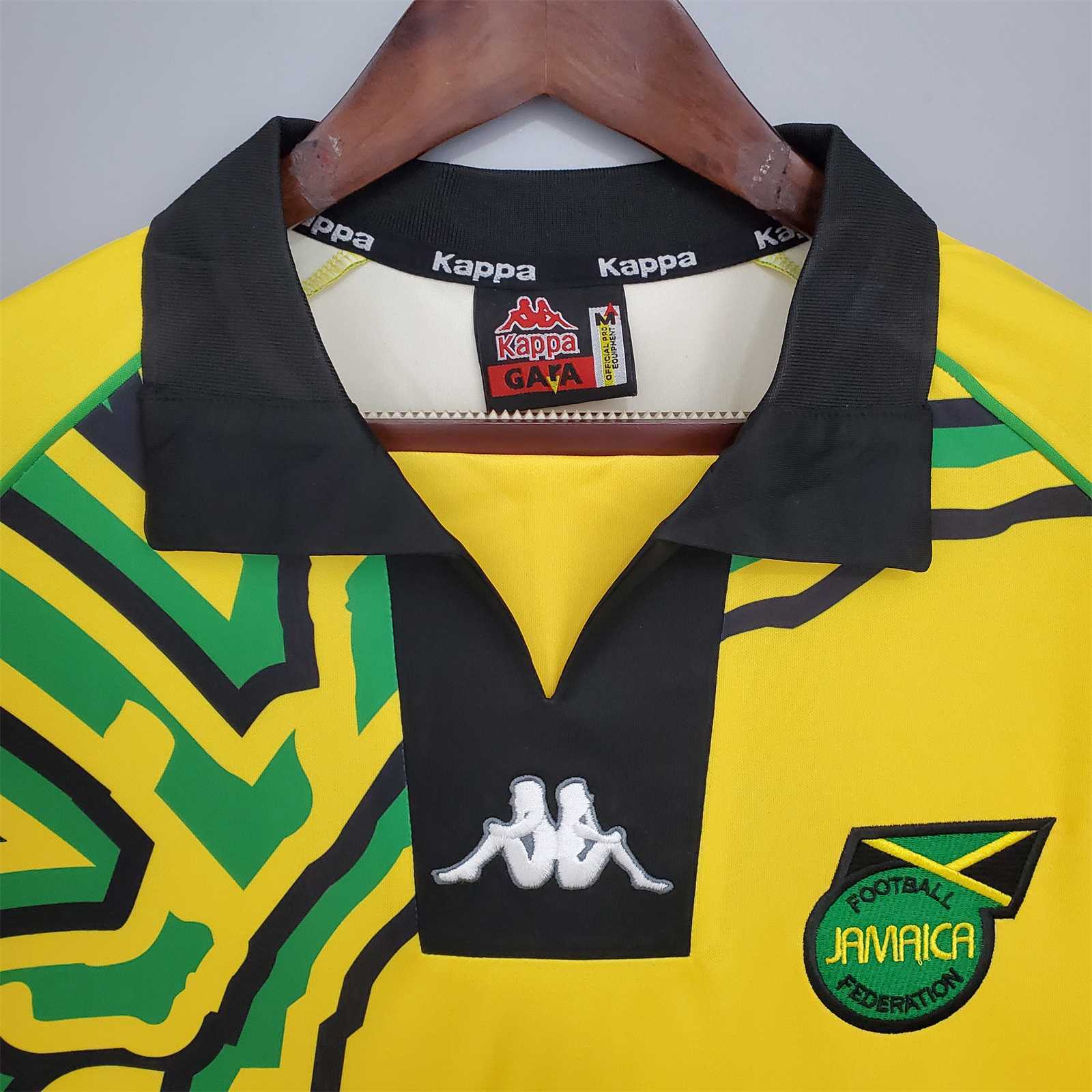 1998 Jamaica Home Soccer Retro Jersey - view 6