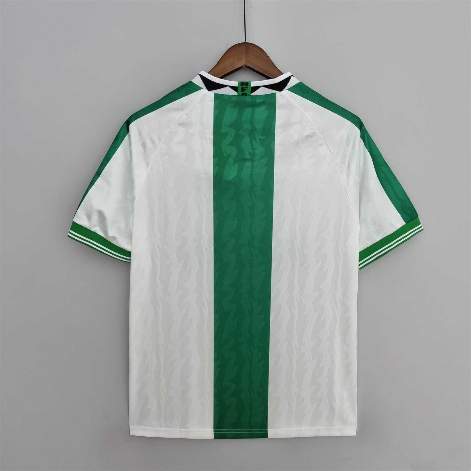 1996 Nigeria Away Soccer Retro Jersey - view 3