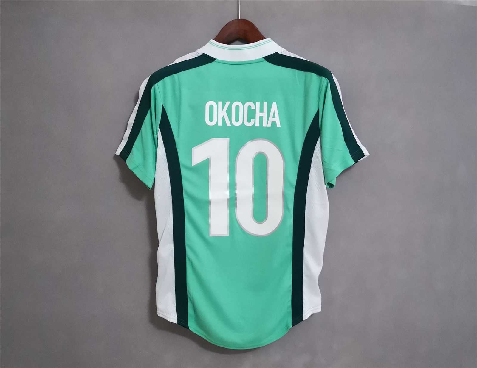 1998 Nigeria Home World Cup Retro Jersey - view 12