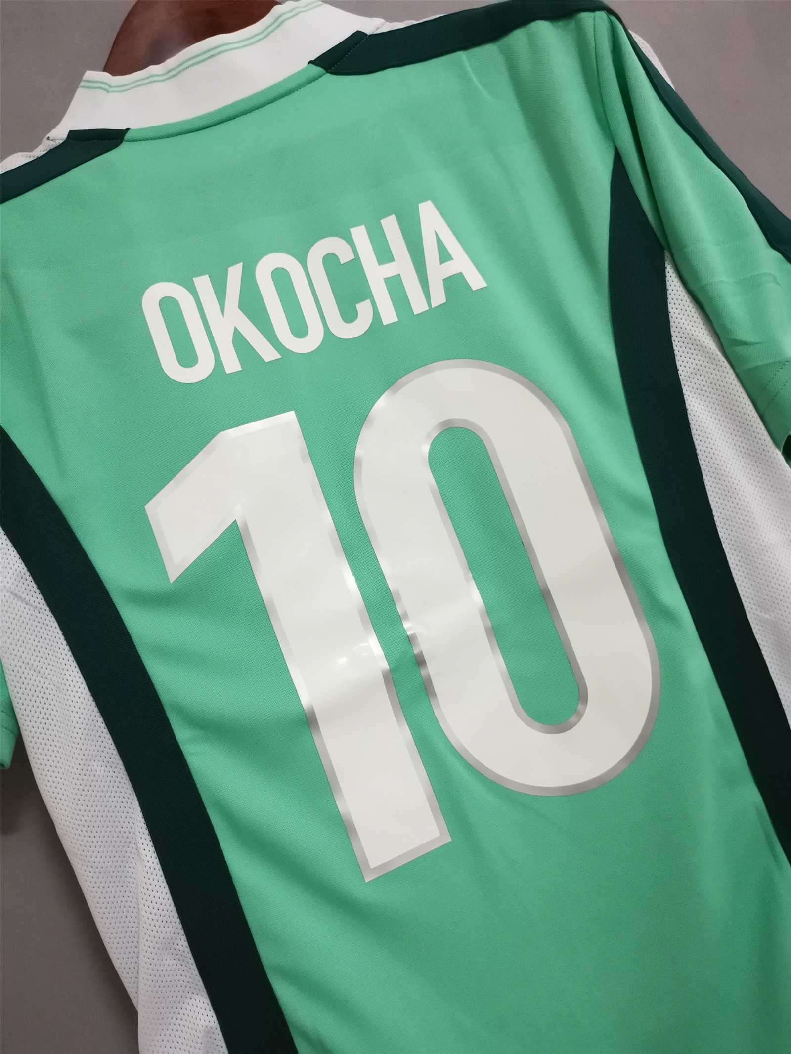 1998 Nigeria Home World Cup Retro Jersey - view 13